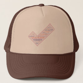 Boné Konymoi "Eu posso fazer tudo" Trucker Hat