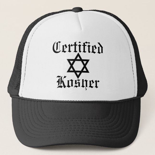 Boné Kosher certificado (Frente)