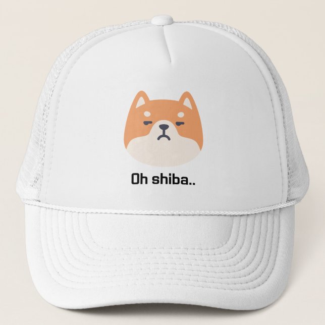 Boné Kpop Oh shiba (shibal) que chapéu personalizado co (Frente)