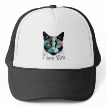 Kreative Katzenkopf Illustration
