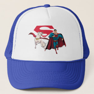 Boné Krypto e Superman