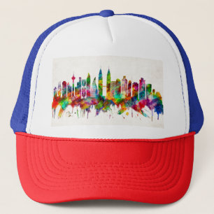 Boné Kuala Lumpur Malásia Skyline