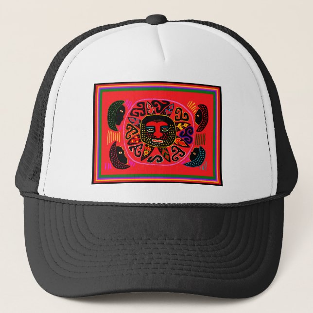 Boné Kuna Tribal Del Sol (Frente)