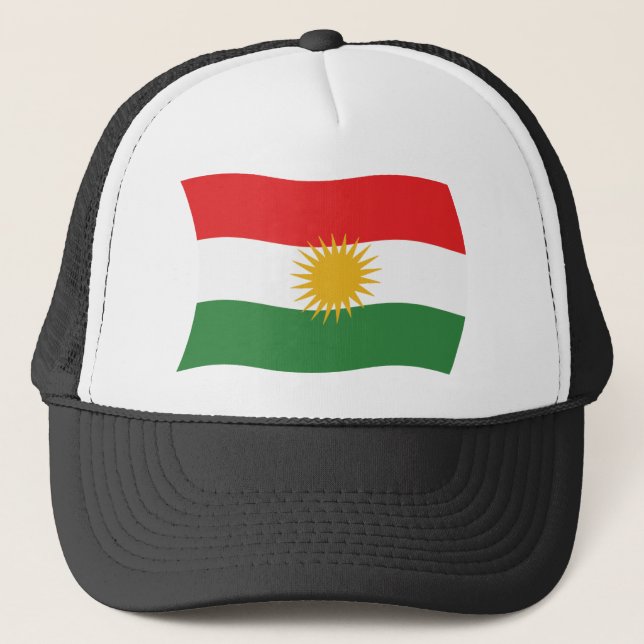 Boné Kurdistan Flag Hat (Frente)