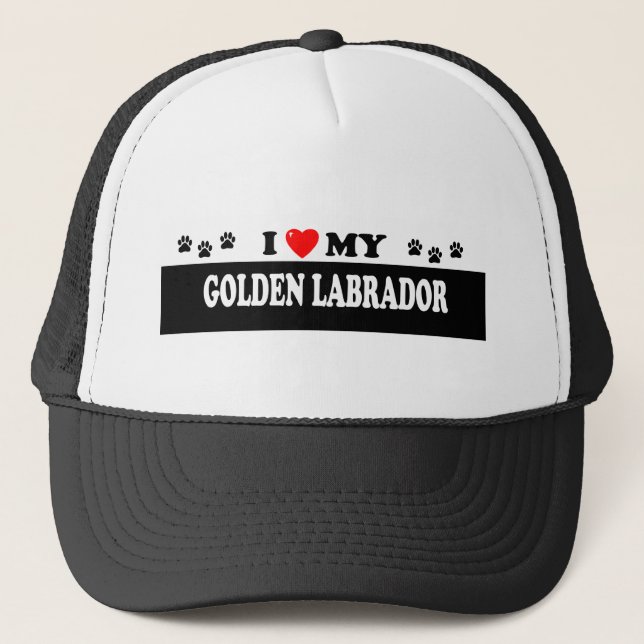 BONÉ LABRADOR DOURADO (Frente)
