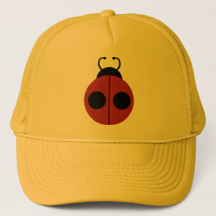 Boné Ladybug Red e Yellow Cute