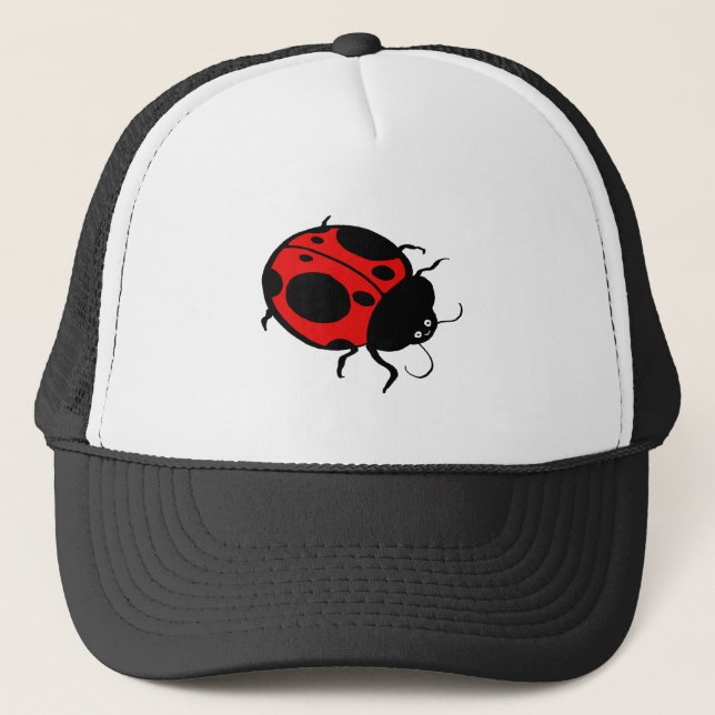 Boné Ladybug sorridente - (Frente)