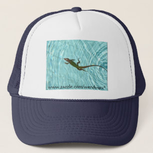 Boné Lagarto da natação - reverso
