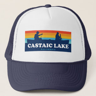 Boné Lago Castaic Canoa Califórnia