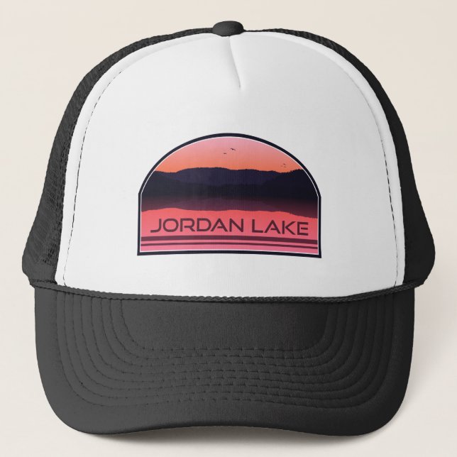 Boné Lago Jordan North Carolina Red Sunrise (Frente)