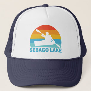 Boné Lago Sebago Maine Caiaque