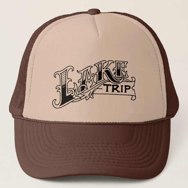 Boné Lago Trip 24 Trucker Hat (Frente)
