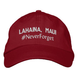Boné Lahaina, Maui #NuncaEsqueça Ajustável