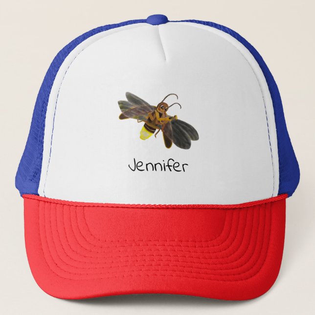 Boné Lampyridae, Firefly-gama-brilho, personalizados (Frente)