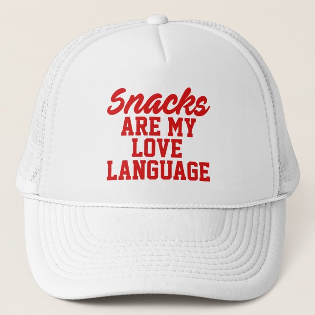 Boné Lanches São Minha Linguagem do Amor (Frente)