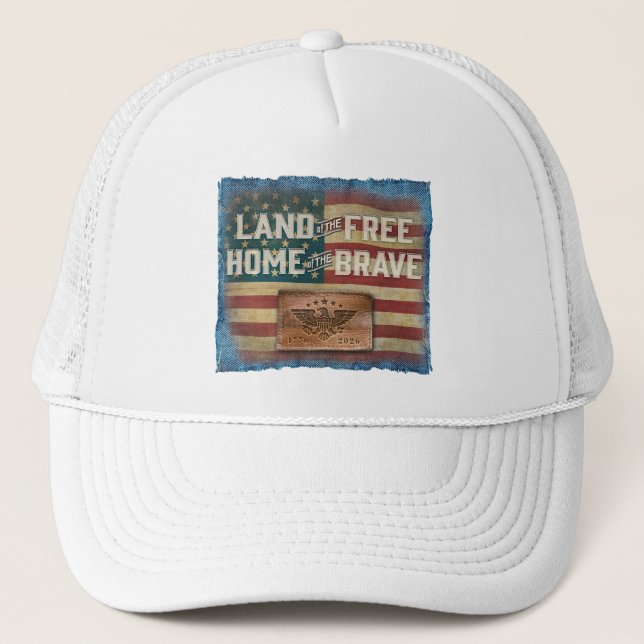 Boné Land of the Free - Cap (Frente)