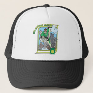 Boné Lanterna verde - guerreiro esmeralda