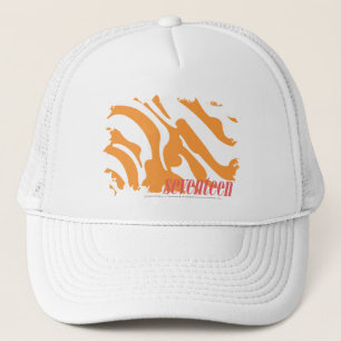 Boné Laranja 4 da zebra