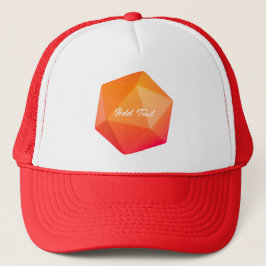 Boné Laranja Cristal com Capa Fantástica Super com Esti