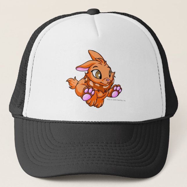 Boné Laranja de Cybunny (Frente)