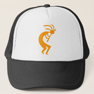 Boné Laranja de Kokopelli