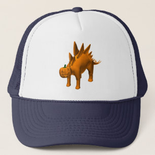 Boné Laranja Stegosaurus halloweenis