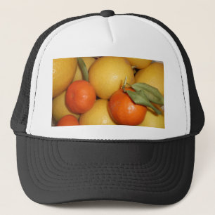 Boné Laranjas e limões