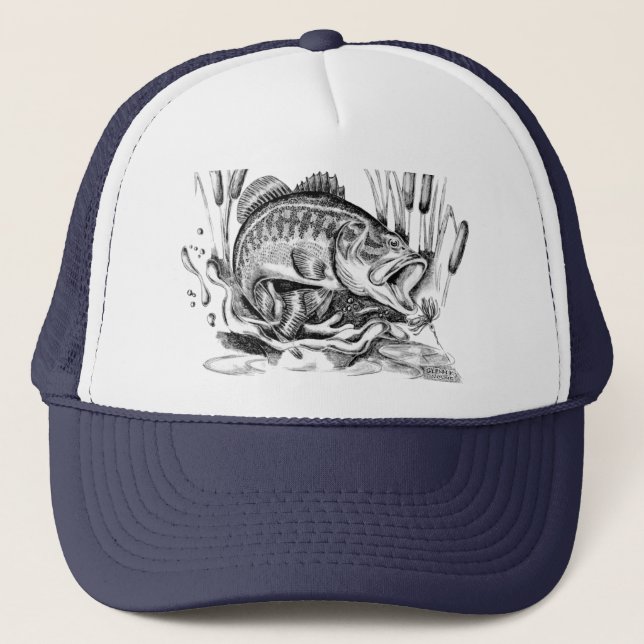Boné Largemouth bass (Frente)