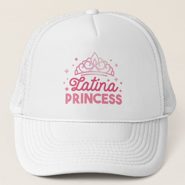 Boné Latina Princesa (Frente)