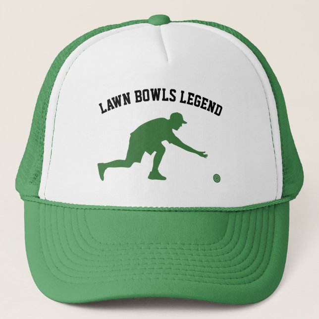 Boné Lawn Bowls Legend Green (Frente)