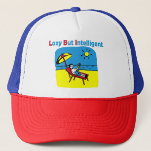 BONÉ LAZY MARCADO, MAS UM CHAPÉU INTELIGENTE
