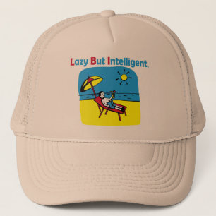 BONÉ LAZY MARCADO, MAS UM CHAPÉU INTELIGENTE
