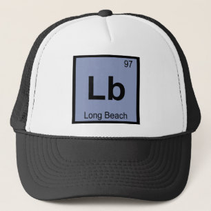 Boné Lb - Tabela Periódica de Química da Cidade de Long