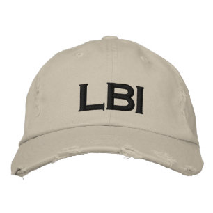 BONÉ LBI HAT LONG BEACH ISLAND NEW JERSEY 08008