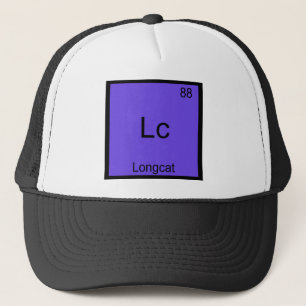 Boné Lc - Camiseta engraçada com símbolo de química do