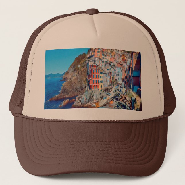 Boné ldp RIOMAGGIORE - Cinque Terre - (Frente)