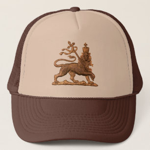 Boné Leão de Judá Jah Exército Haile Selassie Rasta Cap