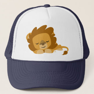 Boné Leão de Sono de Cartoon Bonito