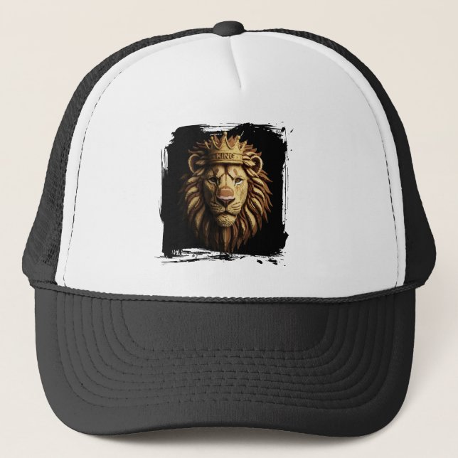 Boné Leão Fierce | ferus Animal Design Hat (Frente)