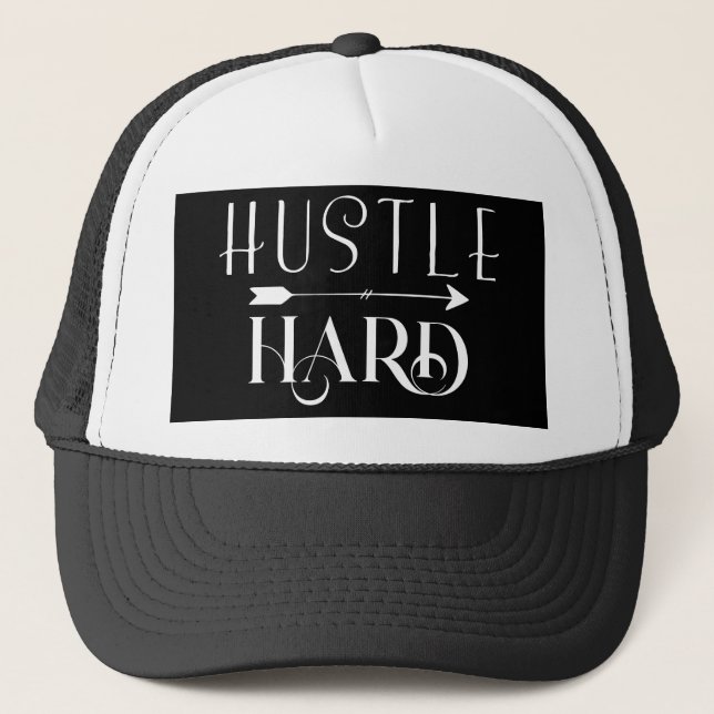 Boné Legado do Dream Chaser da Motivação do Duro Hustle (Frente)