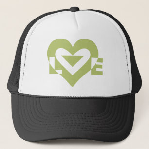 Boné Legal Amor Gráfico, Sage Green