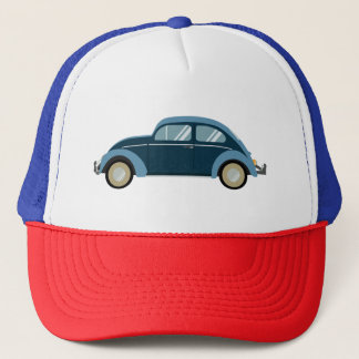 Boné legal carro retrô azul com algemas