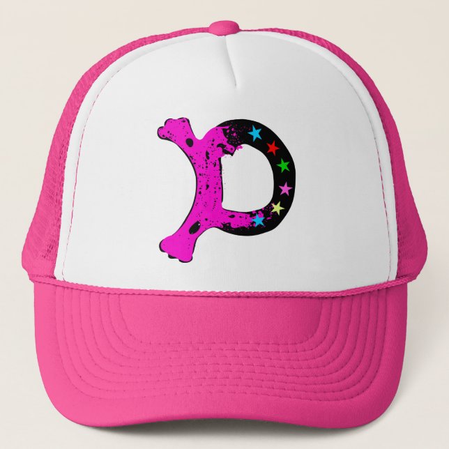 Boné ╚" Legal, Inicial D Na moda Trucker Hat", ╝ (Frente)