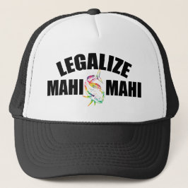 Boné Legalizar Mahi Mahi PeFish Legalização de Mahi Mah