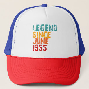 Boné Legenda 1955 - Aniversário de 70 com 70 anos