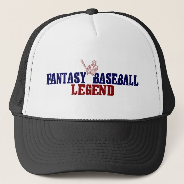 Boné Legenda do basebol da fantasia (2009) (Frente)