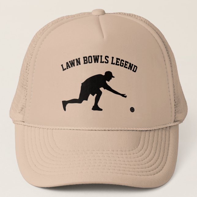 Boné Legenda do Lawn Bowls (Frente)