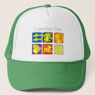Boné Legendário Chapéu de Caminhoneiro em Verde