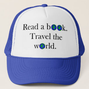 Boné Leia um viagem do livro o mundo