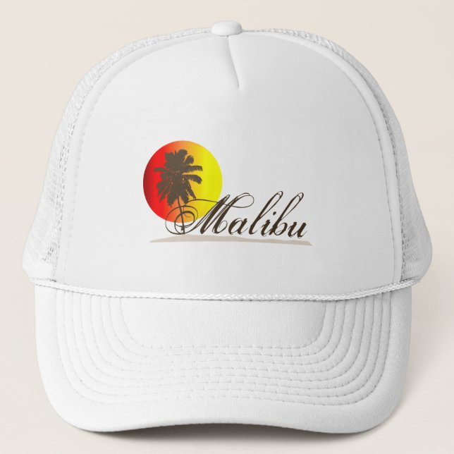 Boné Lembrança de Malibu Califórnia (Frente)